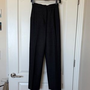 Alexander McQueen Charcoal Pantsuit Trousers